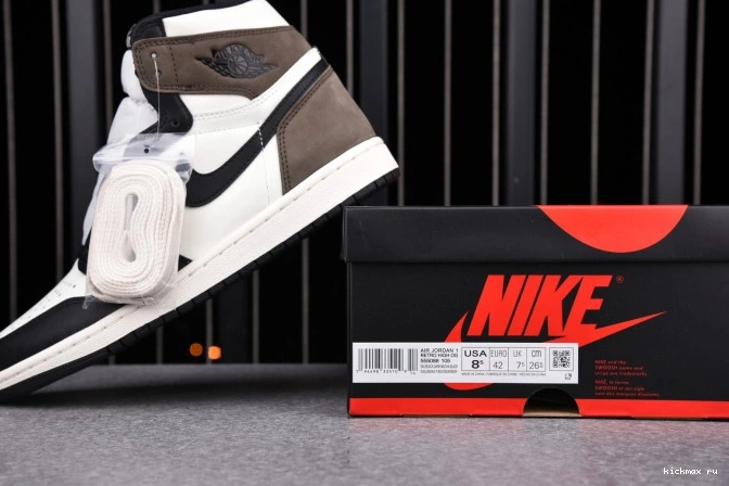 Rep MAX DARK AIR JORDAN 1 HIGH MOCHA RETRO 555088-105 0704